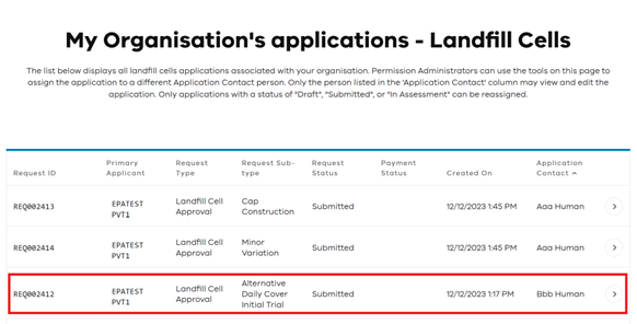 Landfill cells applications