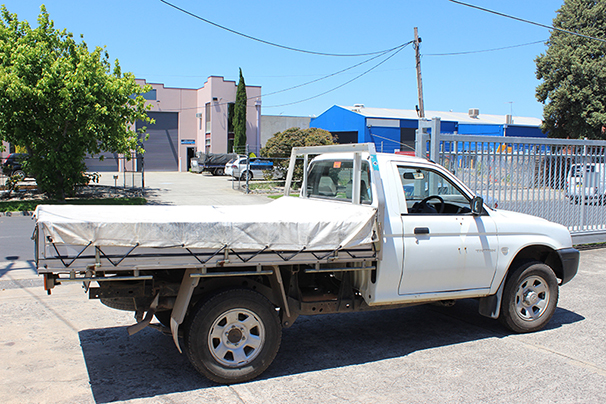 Driver compartment separated