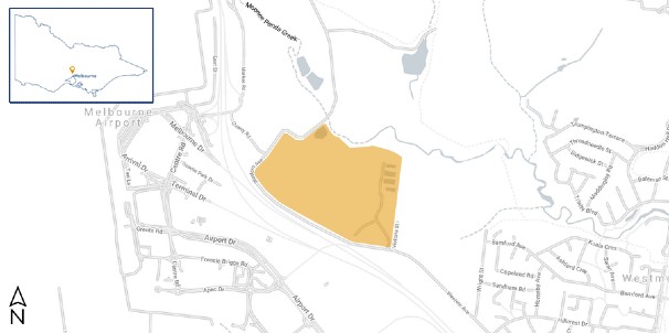 Tullamarine landfill map