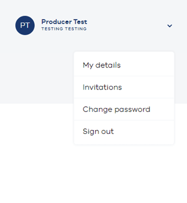 Navigate to invitations page