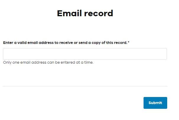 Email address