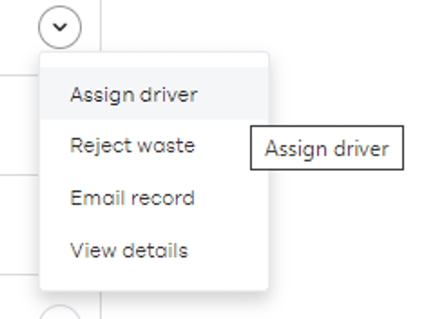 How a transporter can assign a waste record to a driver using Waste ...