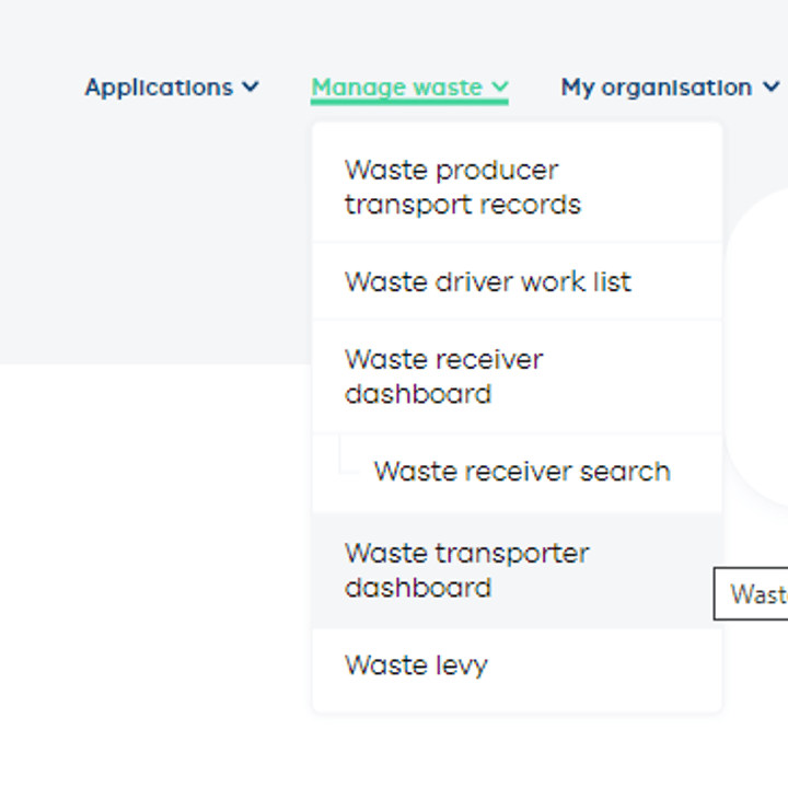 How a transporter can assign a waste record to a driver using Waste ...