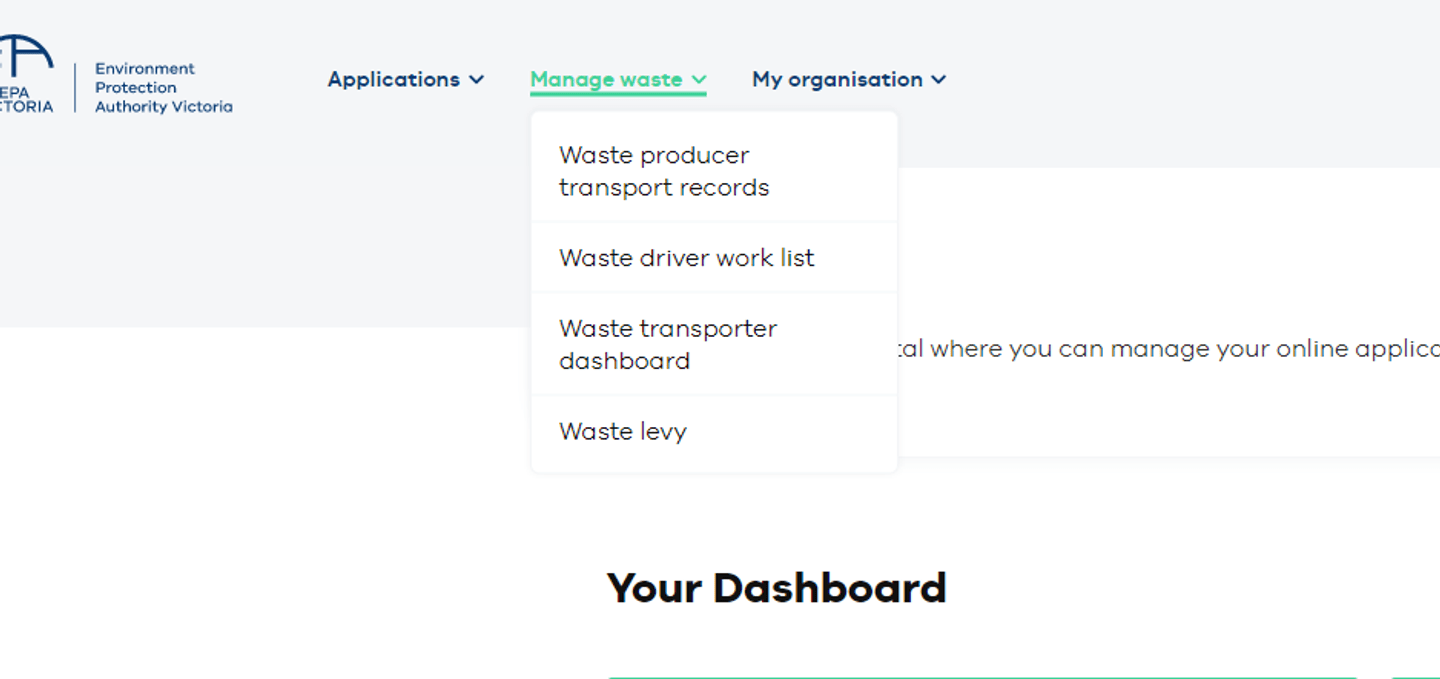 How a transporter can change assigned driver using Waste Tracker | epa ...