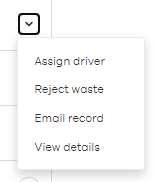 Reject screen